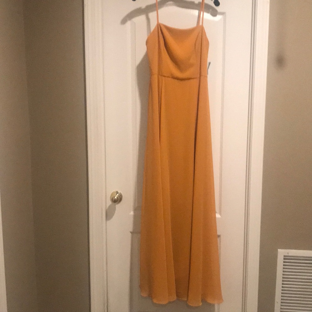 David’s Bridal brand new Marigold ankle-length dress, size 8